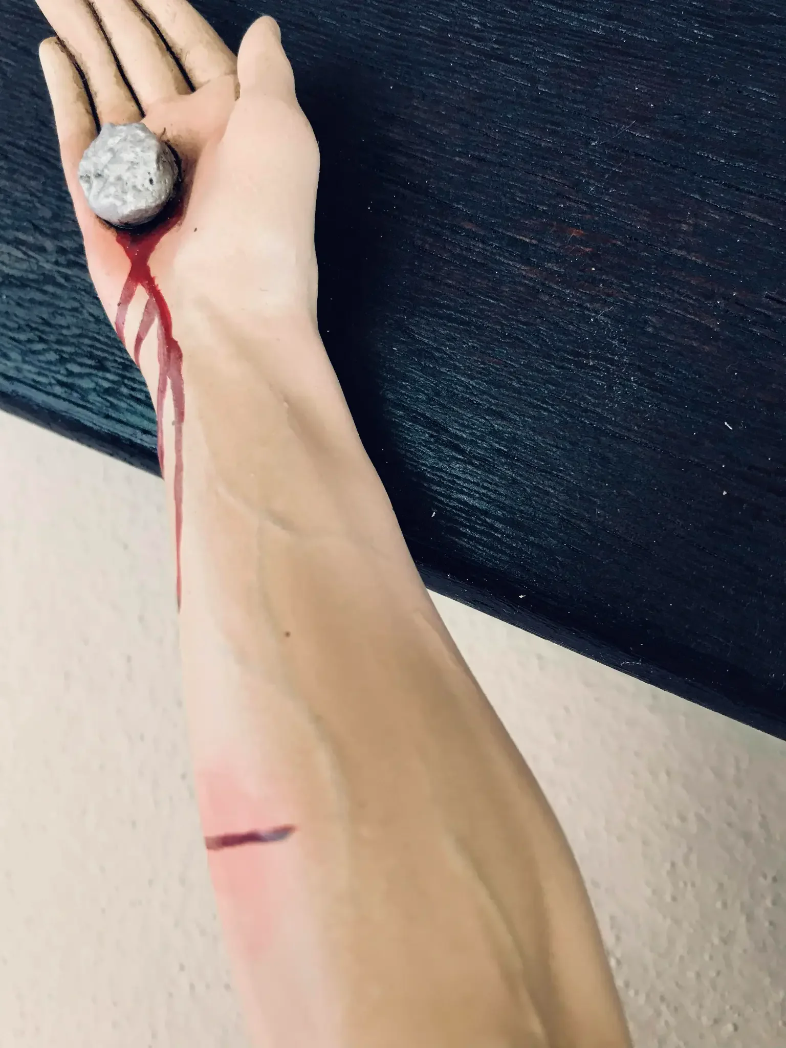 Detalhe das mãos